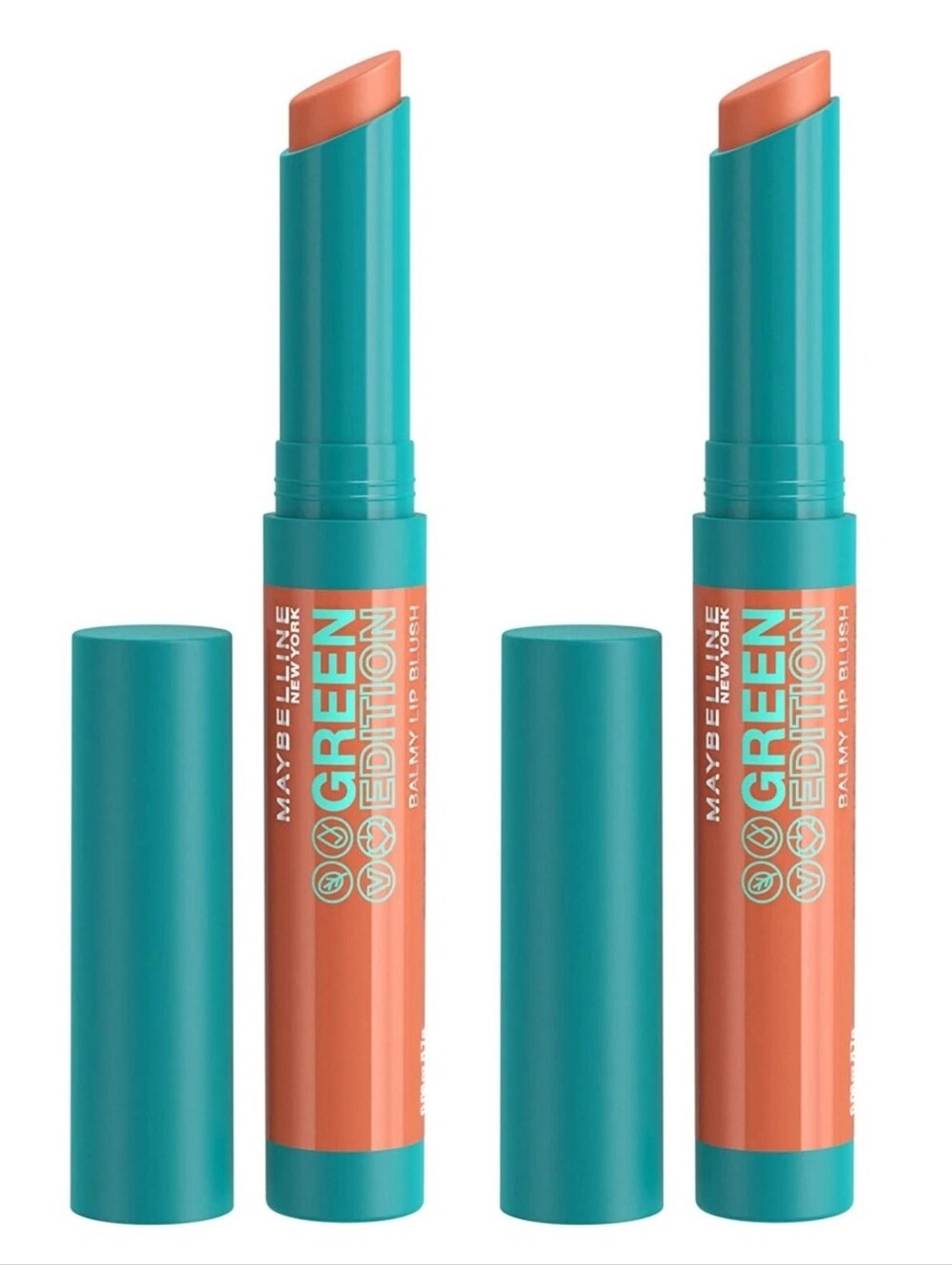2x Maybelline Green Edition Balmy Lip Blush 008 Desert 0.06 oz